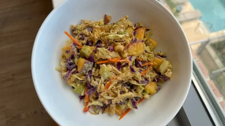 Peanut Butter Dressing Salad