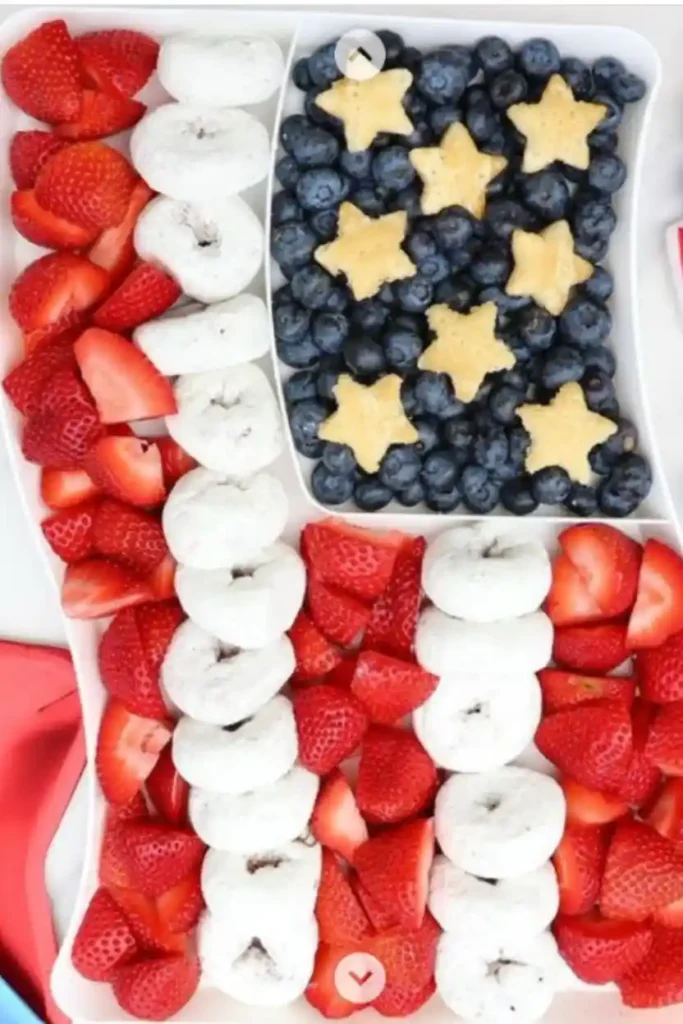 American Flag Charcuterie Board