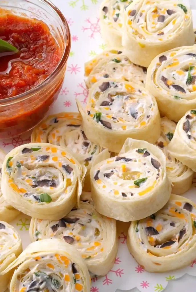 Cream Cheese Tortilla Pinwheels