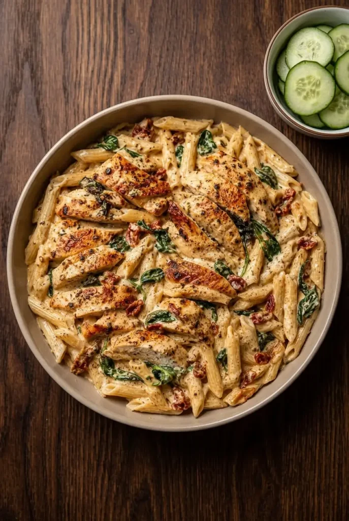 Creamy Tuscan Chicken Pasta