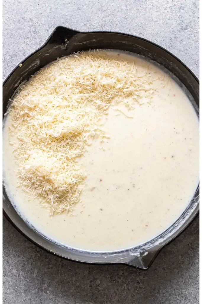 Make the Alfredo Sauce