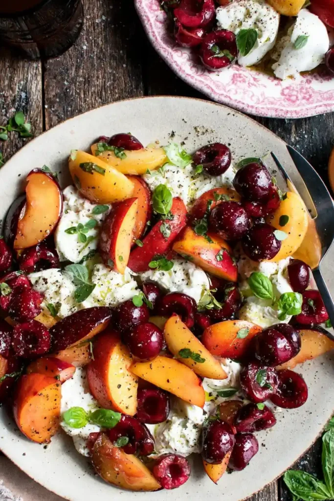 Marinated Stone Fruit Salad