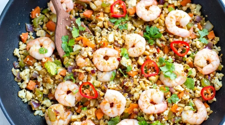Shrimp Cauliflower Rice