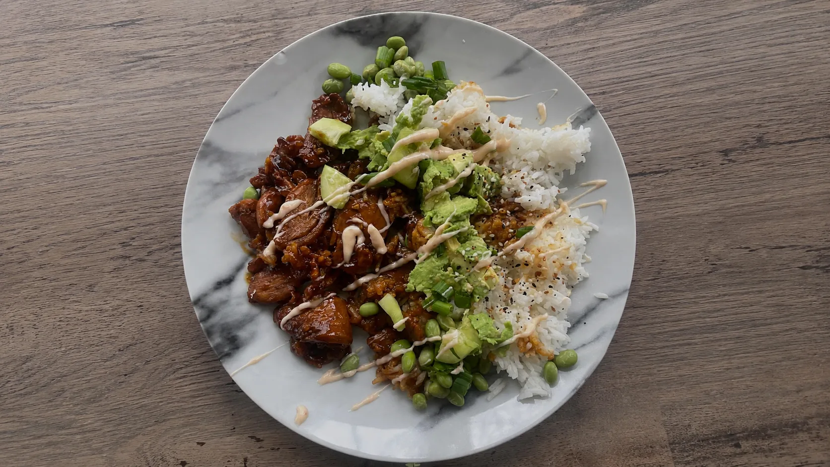 Sticky Chicken Rice Bowl Recipe