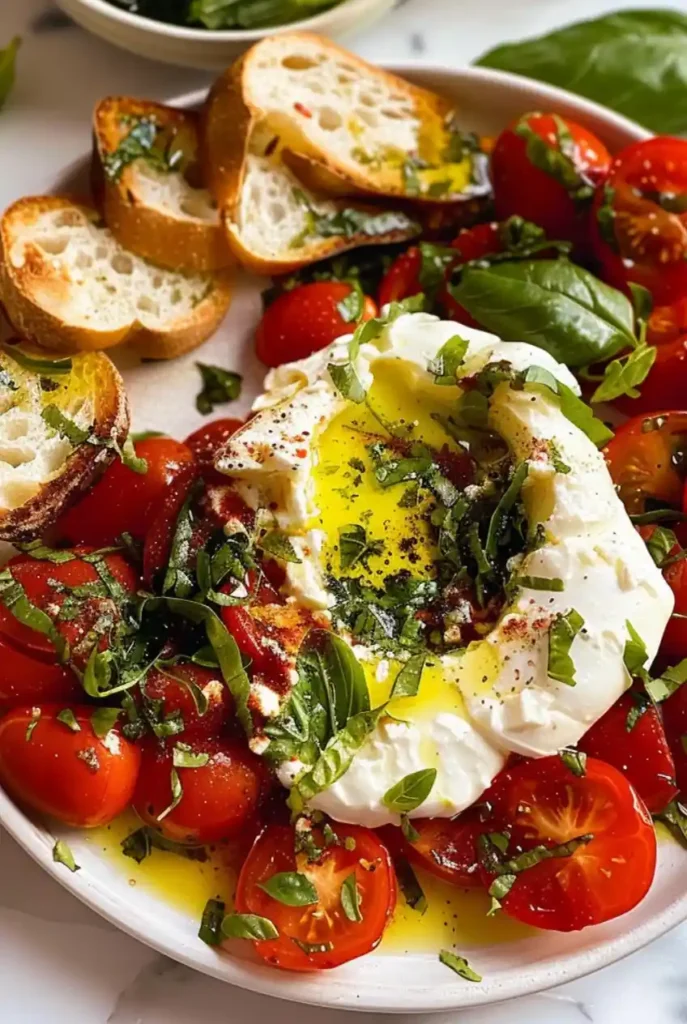 Tomato Burrata Salad