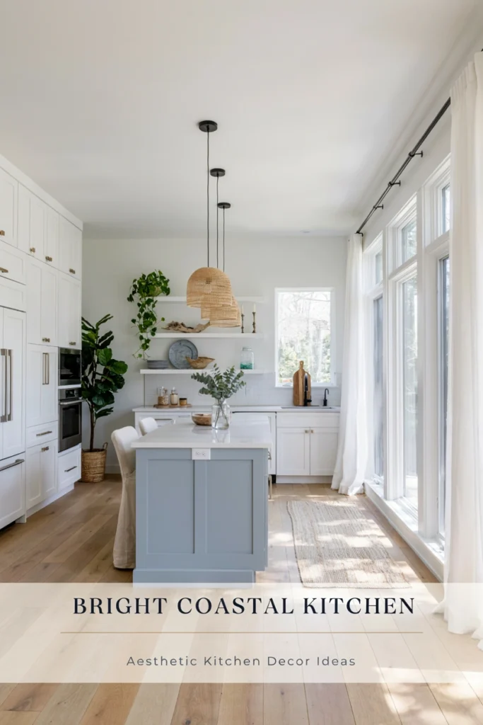 Bright Coastal Kitchen