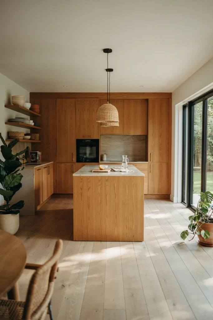 Cozy Organic Kitchen