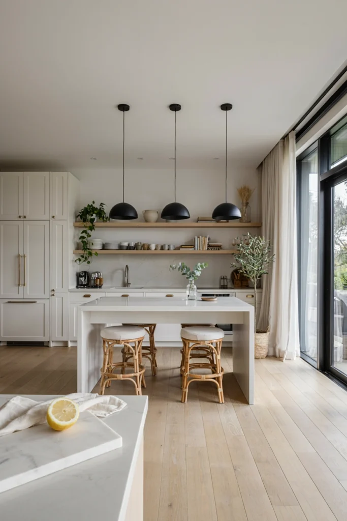 Open Shelf Aesthetic Kitchen