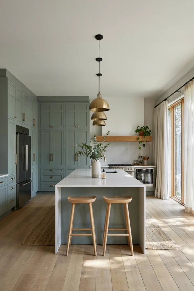 Sage Green Aesthetic Kitchen