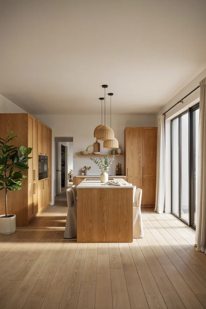 Scandinavian Oak Kitchen